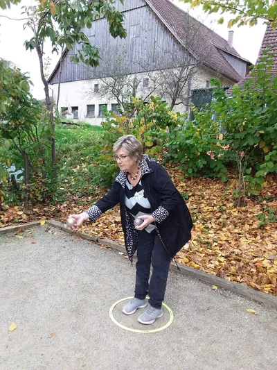Schlaumeiernachmittag - Wir spielen Boule