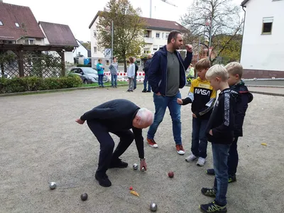 Schlaumeiernachmittag - Wir spielen Boule