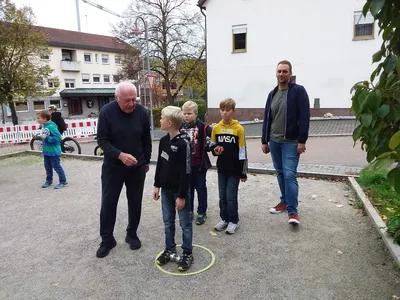 Schlaumeiernachmittag - Wir spielen Boule