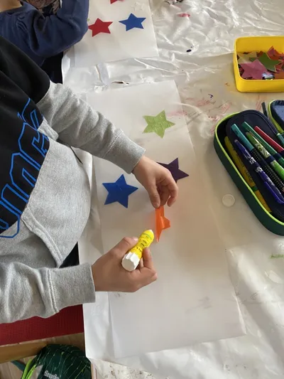 Laternenbasteln im Kinder Kreativ Club