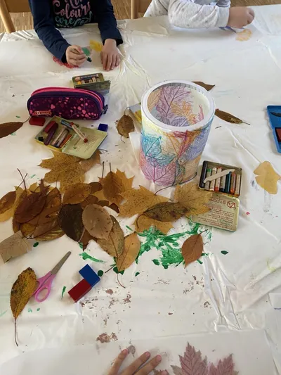 Laternenbasteln im Kinder Kreativ Club