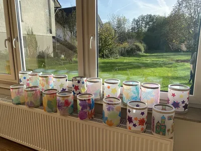 Laternenbasteln im Kinder Kreativ Club