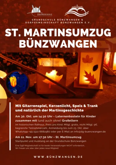 Laternenlauf an St. Martin