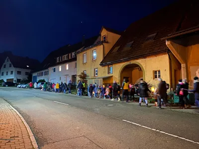 St. Martinsumzug Bünzwangen 2022