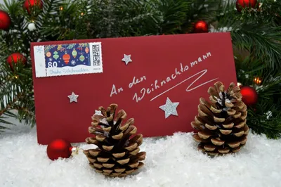 Briefkasten an den Weihnachtsmann/ das Christkind