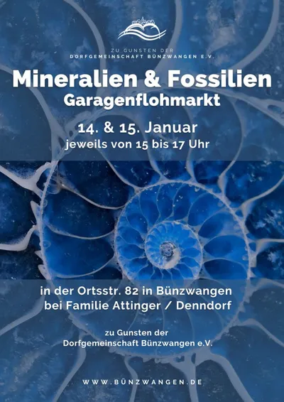 Mineralien & Fossilien Garagenflohmarkt