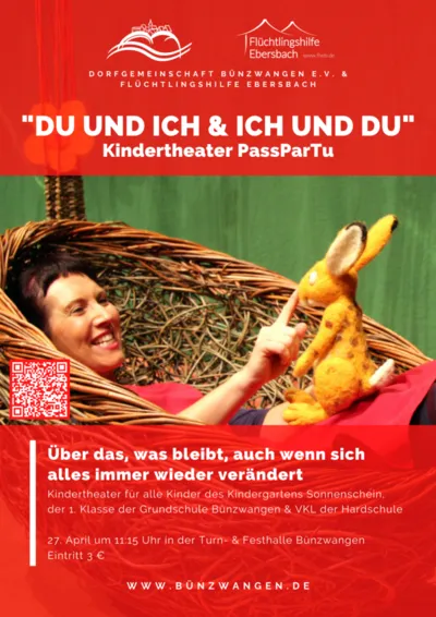 Kindertheater „Du und Ich & Ich und Du“
