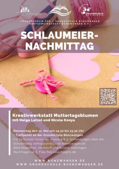 Schlaumeiernachmittag – Muttertagsblumen