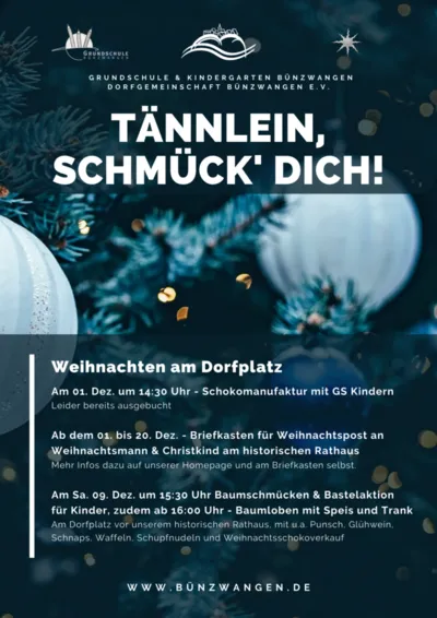 Weihnachten am Dorfplatz