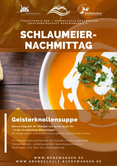 Schlaumeiernachmittag – „Geisterknollensuppe“