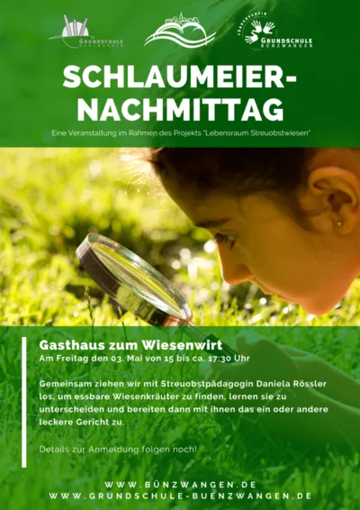 Schlaumeiernachmittag – Gasthaus zum Wiesenwirt