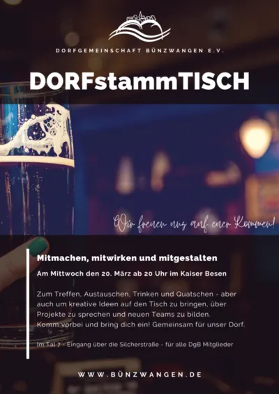DORFstammTISCH