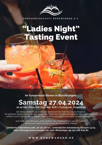 “Ladies Night” Tasting Event