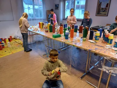 KKC bastelt Christbaumschmuck