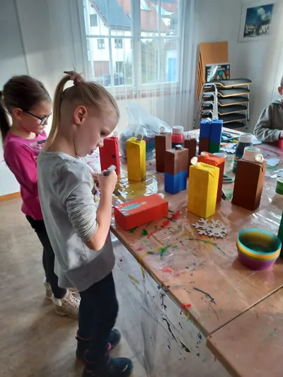 KKC bastelt Christbaumschmuck