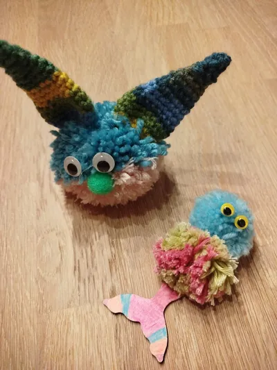 KKC Oster-Pompom-Tiere basteln