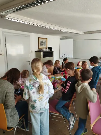 KKC Oster-Pompom-Tiere basteln