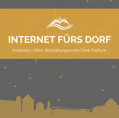 Internet fürs Dorf – kostenlos, offen und störhaftungssicher dank Freifunk
