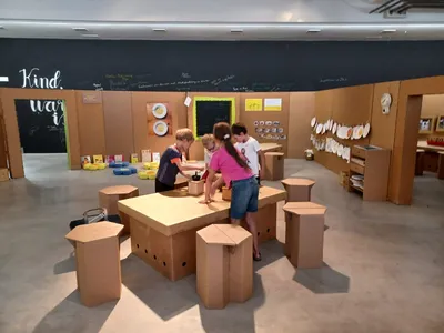 Mini-KKC bei der Mitmach-Ausstellung