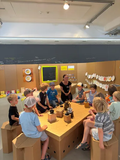 Mini-KKC bei der Mitmach-Ausstellung
