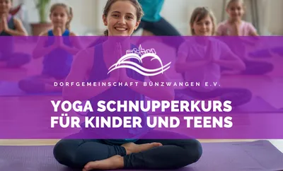 Yoga Schnupperkurs für Teenager